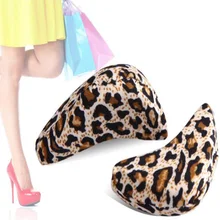 1 пара вкладыши в носки обуви кепки Plug Мелодия код обуви доказательство обувь кожаные туфли Forefoot Pad Половина Мягкая подкладка