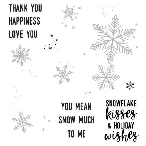 

Snow background Transparent Clear Stamps / Silicone Seals for DIY scrapbooking photo album/Card Making