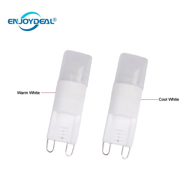 

NEW G9 1W Ceramic LED Bulb Light Energy Saving Lamp Crystal Chandelier Lamp 220V Warm White/Cool White