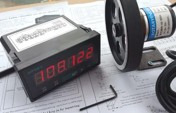 

High Precision Length Measure Counter Tool Kits 1 mm Resolution + 200mm Wheel