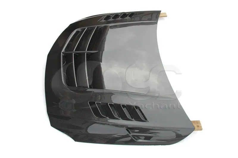 2012-2014 Mercedes Benz A Class W176 A-Class & A45 Varis Style Hood Bonnet CF (4)