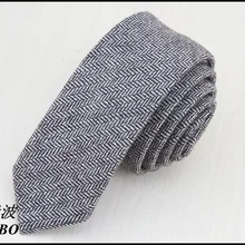 1 шт./лот) мужской галстук/ шерсть/темно-коричневый/ модный стиль загар волна зерна дизайн высокого качества шеи галстук