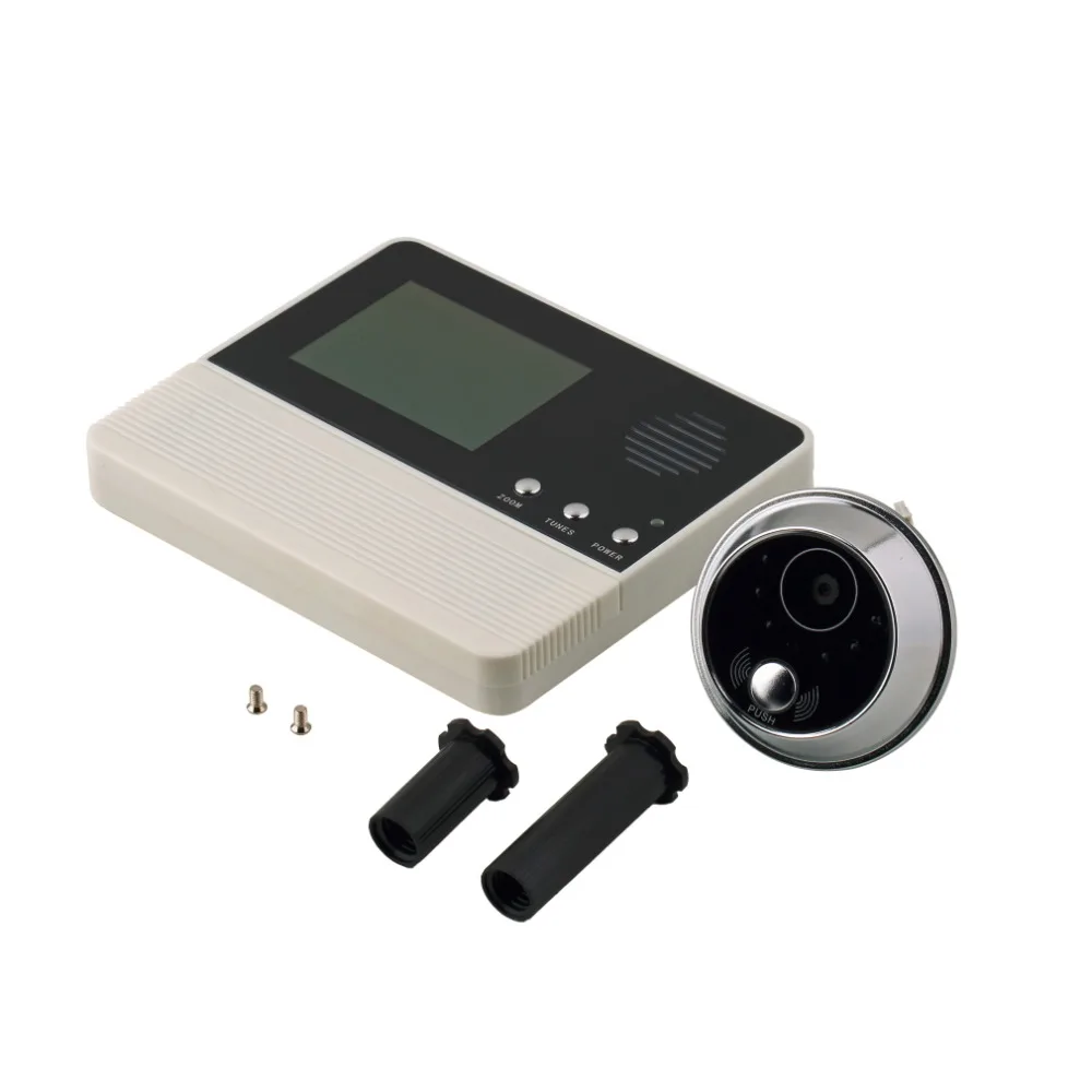 

2.8'' LCD Screen Digital Electric Video-eye Stainless Steel Visual Monitor Door Peephole 90 degree View Angle Peep Hole