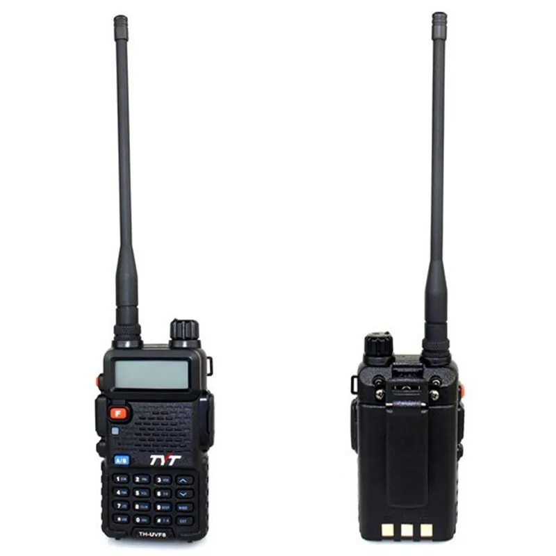 Precio Especial 2 uds TYT TH-UVF8 VHF + 136-174 + 400-480MHz 256CH DTMF 8 Scambler pantalla doble modo de espera Dual Radio de dos vías Walkie Talkie WGwgrMgDGZ3