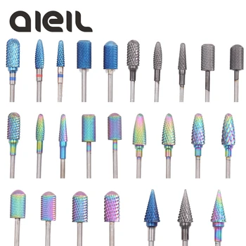 

Carbide Nail Drill Bits Rainbow Milling Cutter For Manicure Machine Electric Cutter for Manicure for Electric Nail Drill Machine