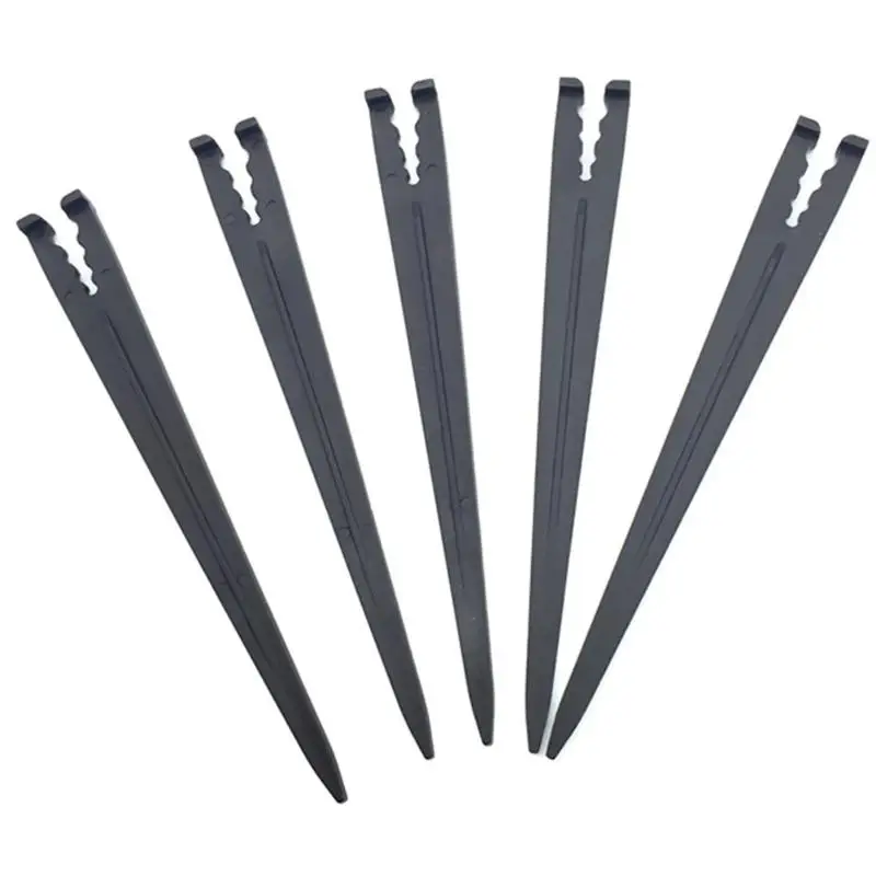 

100PCS Hook Fixed Stems Support Holders C-Type Pipe Bracket Micro Fitting Gardening Watering Irrigation System Fit 3/5 4/7 Drips