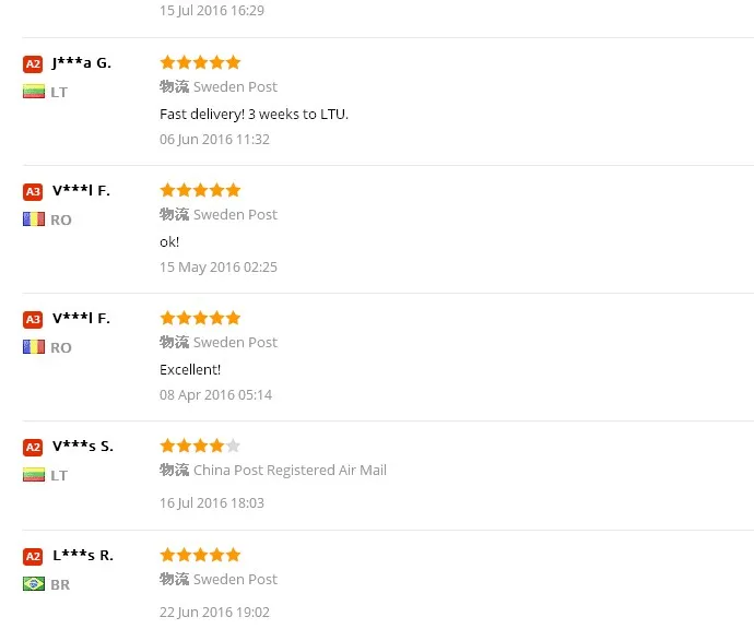 good feedback 5
