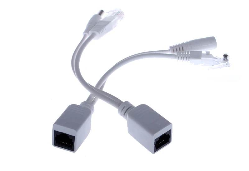 Xinfi 10 пар пассивного кабеля PoE сплиттер питания по Ethernet IP камера разъем и комплект