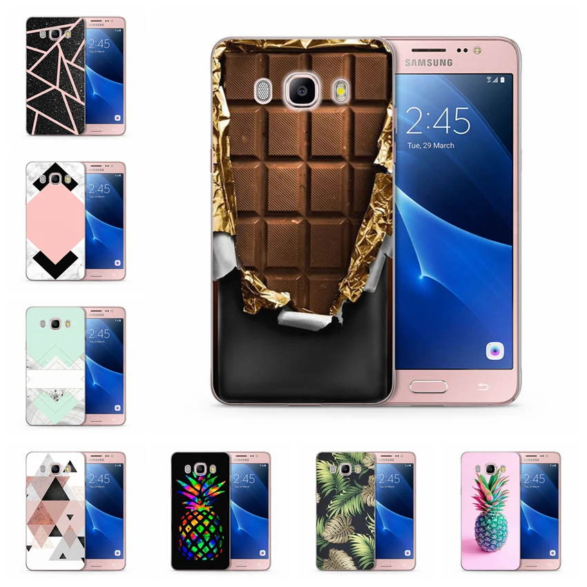 Case For Samsung Galaxy A3 A5 2016 2015 2017 prime J1 J3 J5 J7 TPU Colorful Pineapple Soft Painted Design Cover Fundas N135 |