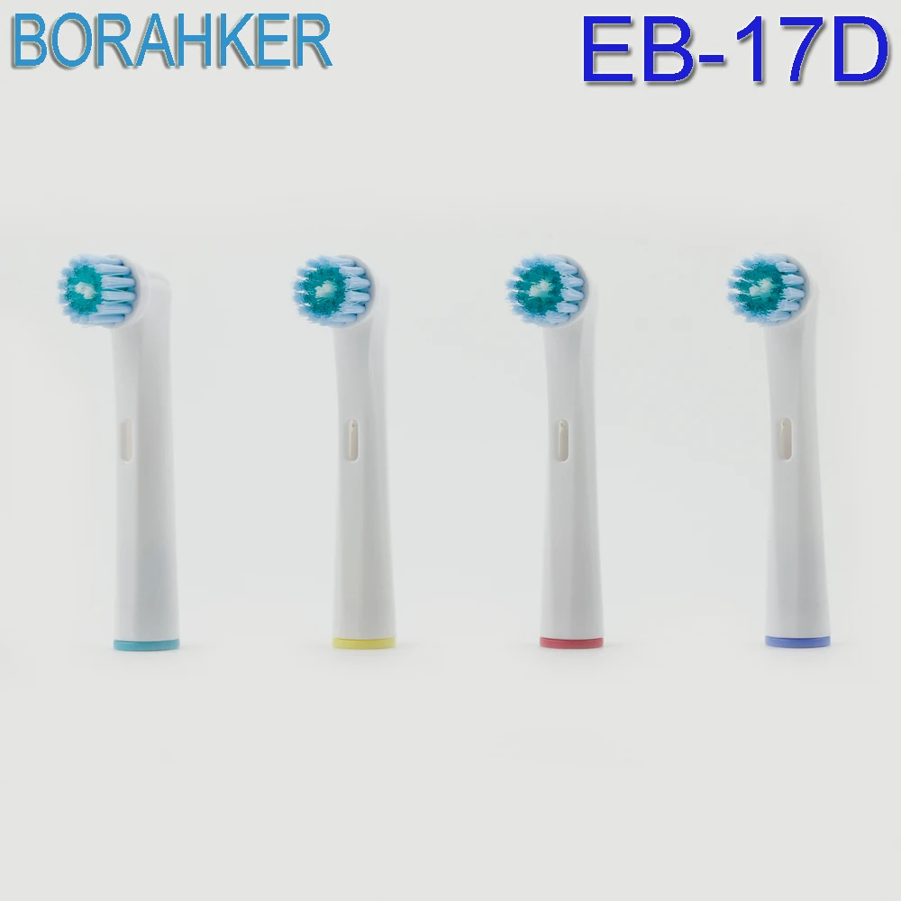 

Electric Toothbrush Replacement Heads EB-17D Percision Clean 4pcs(1pack) Free Shipping
