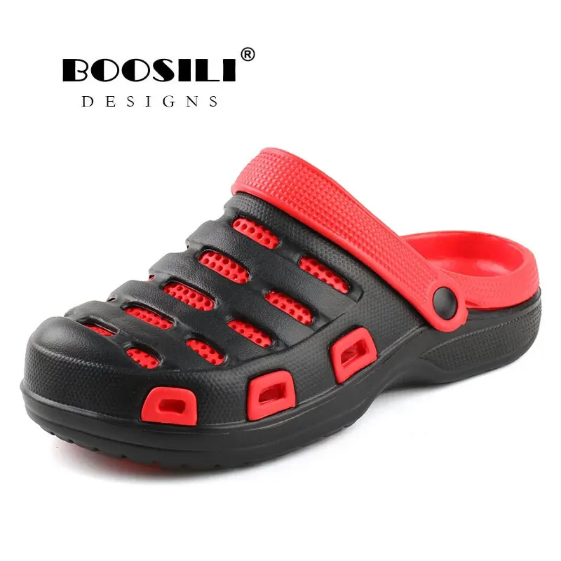 2019 Erkek Ayakkabi Mens Leather Sandal Men's Garden Shoes Summer Sandals High Quality Breathable Clogs Lightweight Discount 2019 Erkek Ayakkabi Mens Leather Sandal Men's Garden Shoes Summer Sandals High Quality Breathable Clogs Lightweight Discount