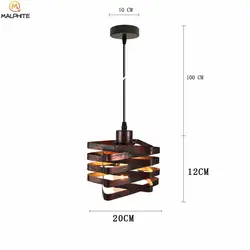 Современная железная каркасный подвесной светильник Nordic ручной стержень, для кафе, для подвесной светильник Промышленный Настенный декор