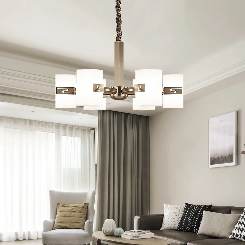 

Modern LED Chandelier Lighting Living Room Bedroom Hanging Lamp Design Creative Home Decoration Indoor Lighting Fixture Iron