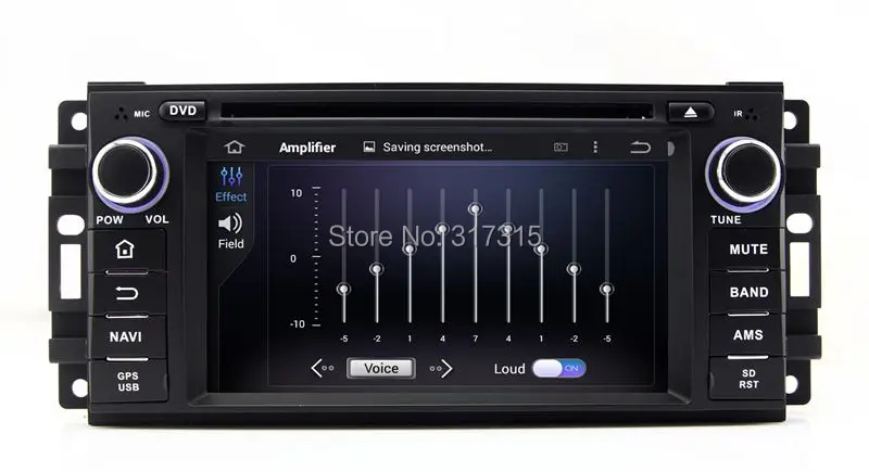 Top Android 5.1 Head Unit Car DVD Player for Jeep Commander Compass Grand Cherokee Wrangler with GPS Radio BT USB CD WIFI Stereo 3