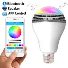 Stylish Adjustable Smart LED Bulb Light Wireless Bluetooth Speaker 110V – 240V E27 5W Lamp Audio for Android ISO iPhone iPad
