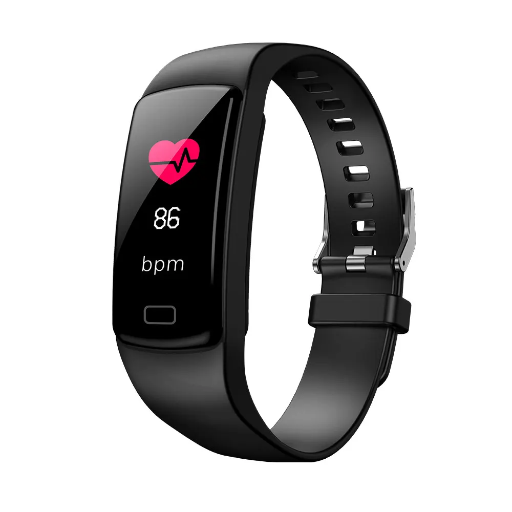 

Smart Bracelet Smartband Health Wristband Fitness Activity Tracker Heart Rate Monitor Blood Pressure Waterproof For Android IOS