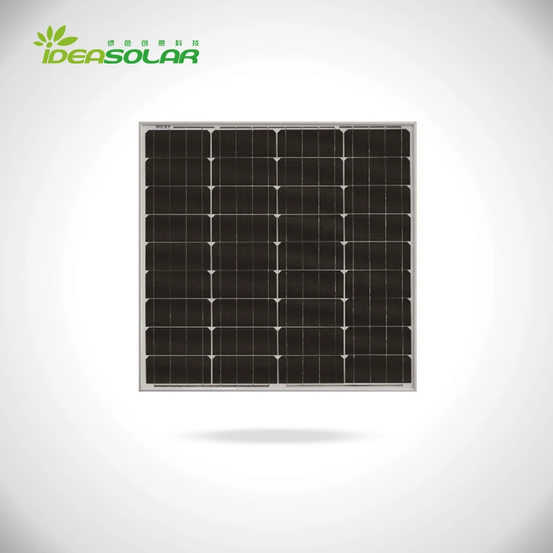 

IDEA SOLAR Solar Panel 45w 50w 55w 60w 65w Monocrystalline Silicon Top quality Solar battery solar charger