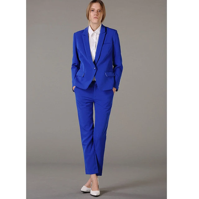 Royal Blue Trouser Suit  ShopStyle UK