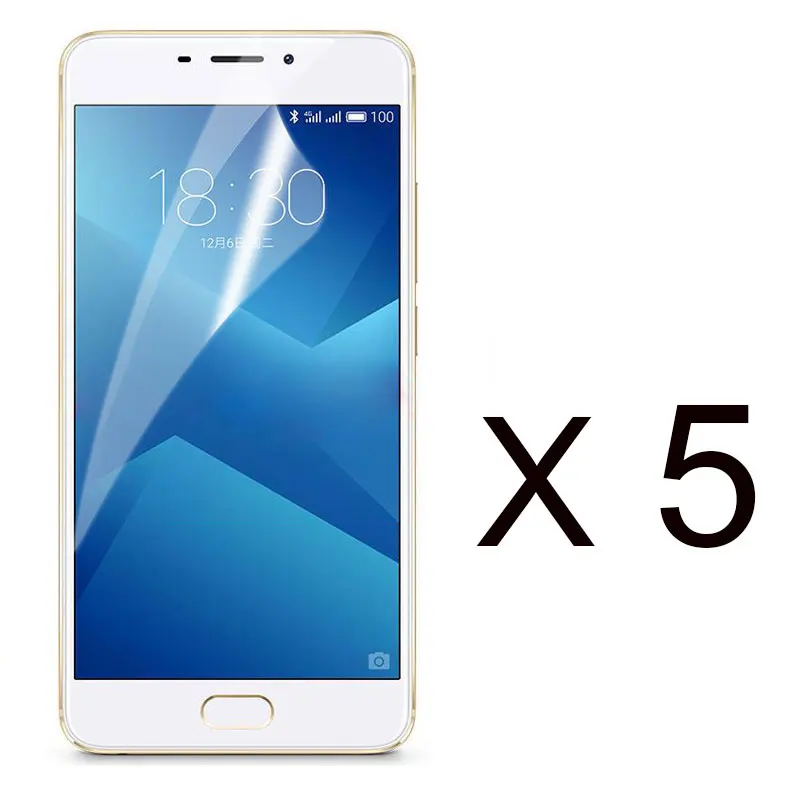 

5pcs Screen protector for Meizu M5 note 5.5inch High-Definition films