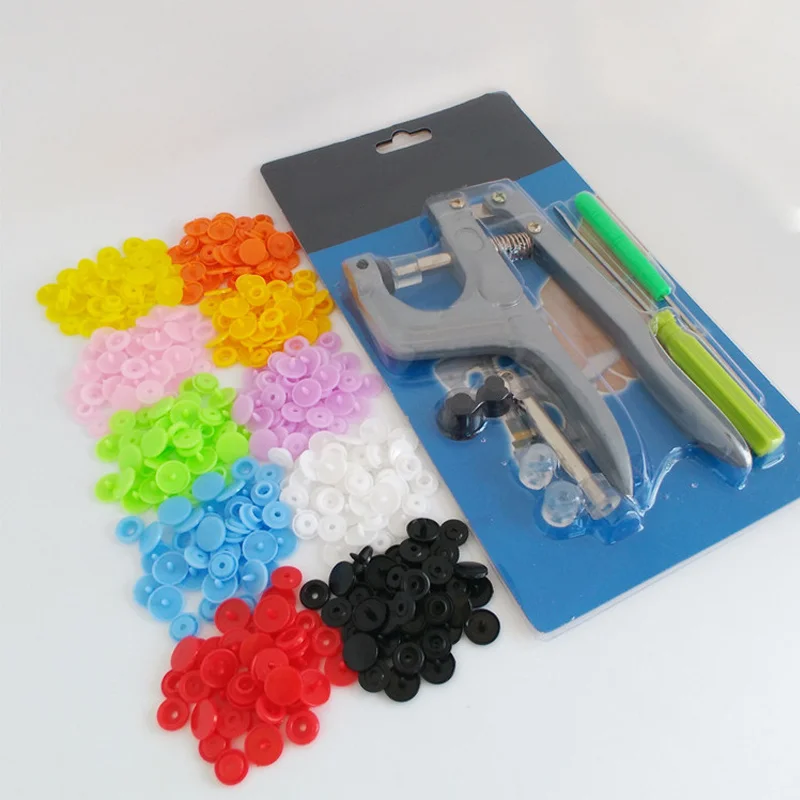 

Portable Garment Accessories Resin Fastener Snap Pliers U Shape Press Stud Machine Sewing Tool Baby Clothes Clips