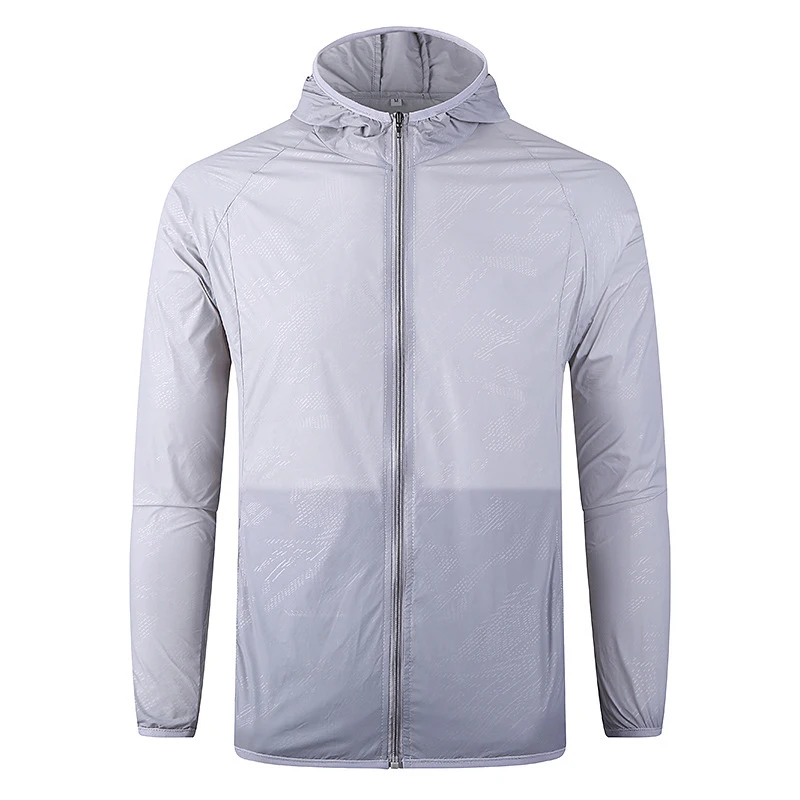 

TJWLKJ Men's and Women's Sun Protection Sunscreen Shirt Sunscreen Jacket Summer Anti-UV Jacket Men Cycling Travel Coat