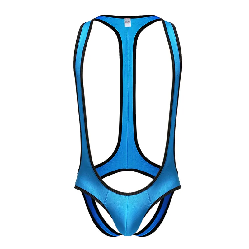 Gay Mens Jockstrap Underwear Mesh Men Teddies Bodysuits Erotic Lingerie