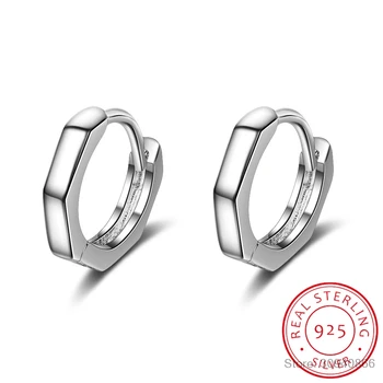 

Simple 925 Sterling Silver Smooth Circle Small Hoop Earring For Baby Kids child Girls Cute Loop Huggies Earring Jewelry