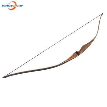 

Handmade Traditional Recurve Bow Longbow 20lbs 25lbs 52'' Laminated Wooden Long Bow for Bamboo Arrow Field Hunting Practice Game