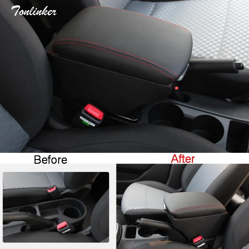 Tonlinker Cover case sticker for KIA K2 RIO 2017 18 font b Car b font styling