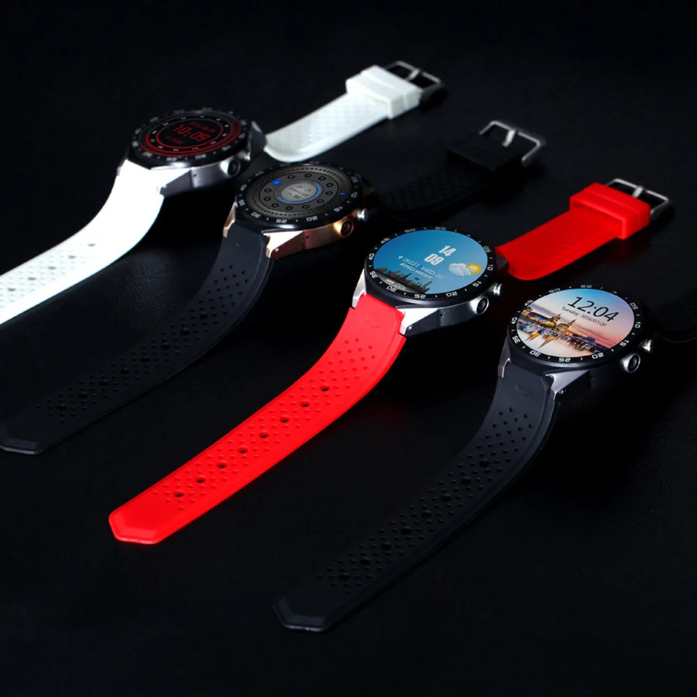 KW88 Bluetooth 4.0 Smart Watch Android 5.1 MTK6580 Wifi Smartwatch 3G GPS Watch Phone with 2.0MP Camera PK GT08 K88H DZ09