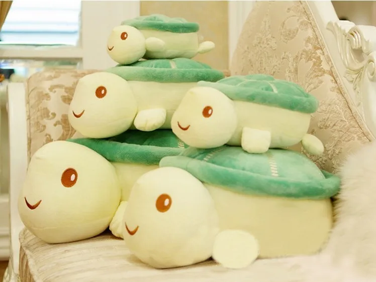 Бесплатная доставка хит продаж 20 см 1 шт. милые Kawaii Черепашки плюшевые игрушки для