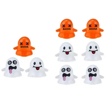 

Children Halloween Gag Toys Gift 3/6pcs Lovely Practical Jokes Ghost Clockwork Jumping Walking Wind Up Toys Prank Game Toy