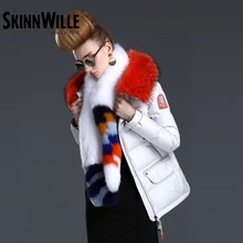 Skinnwille зима пуховик женщин короткий с капюшоном теплое пальто зимнее пальто женщин вниз куртка женщин 2016 ultra light вниз