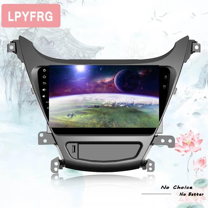 9 ''android 10 0 Octa Core 3/4G Автомобильный dvd плеер Радио Стерео GPS Navi экран для Hyundai Elantra
