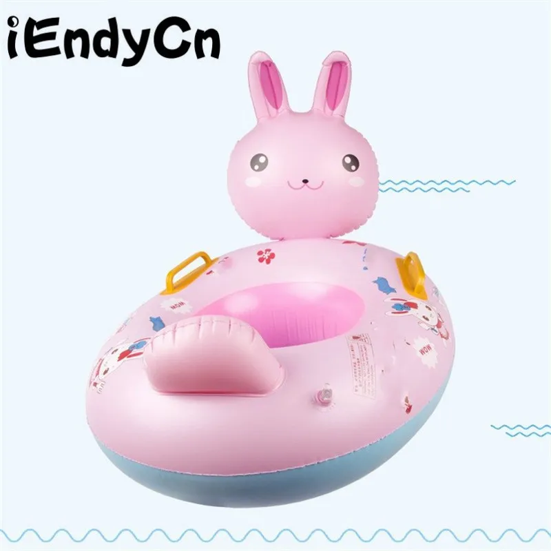 iendycn 2017 baby thickened swimming ring animal rabbit swim ring