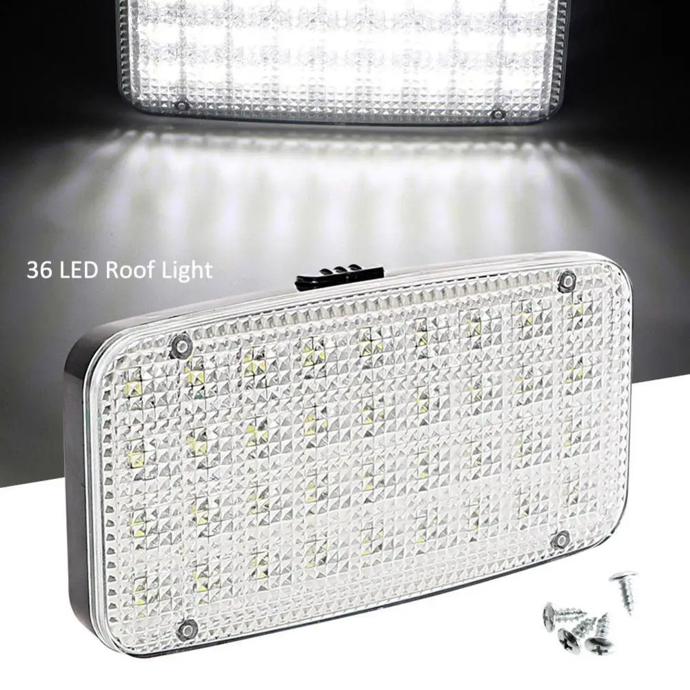 12 В 36 светодиодный Светодиодный светильник для чтения автомобиля, супер яркий белый автоматический светильник на крышу, прямоугольный светодиодный светильник, высокое качество