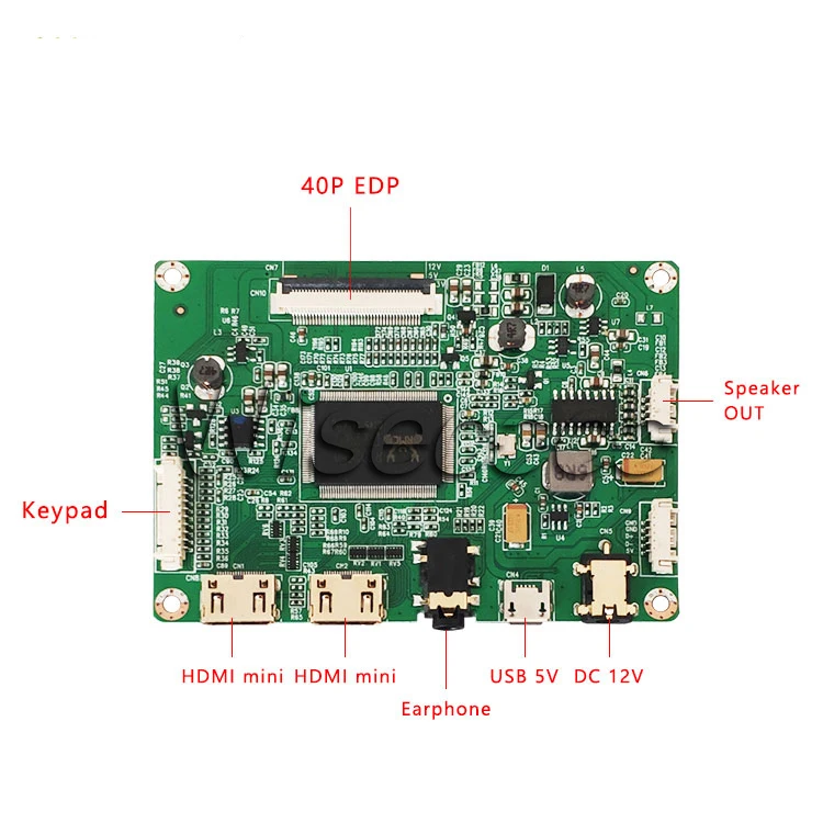 Новый оригинальный 13,3 дюймов 2560*1440 2 K ips дисплей Prot драйвер платы экран ЖК-модуля монитор ноутбука HDMI контроллер платы