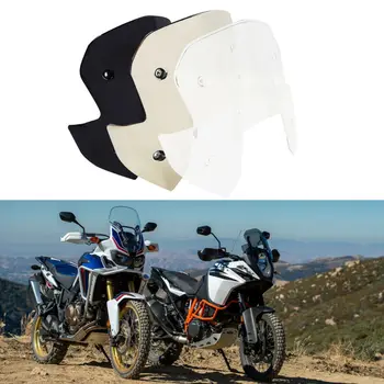 

Motorcycle PC Windshield Windscreen For KTM 1050 1090 1190 1290 Adventure ADV 2013-2018