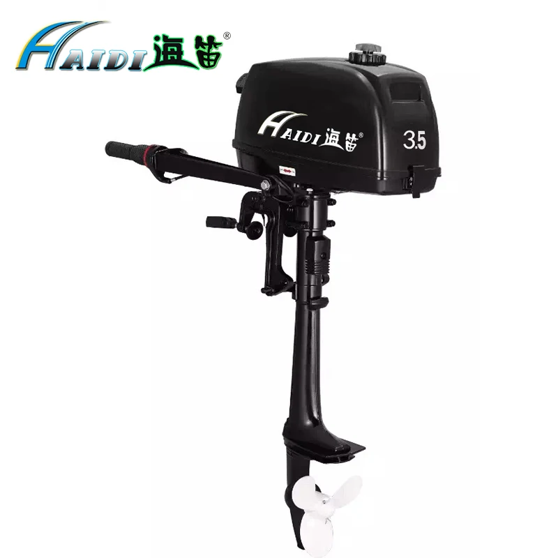 

HaiDi 2 stroke 3.5 hp short shaft outboard motor with Hand startover Marine Engine boat kayak
