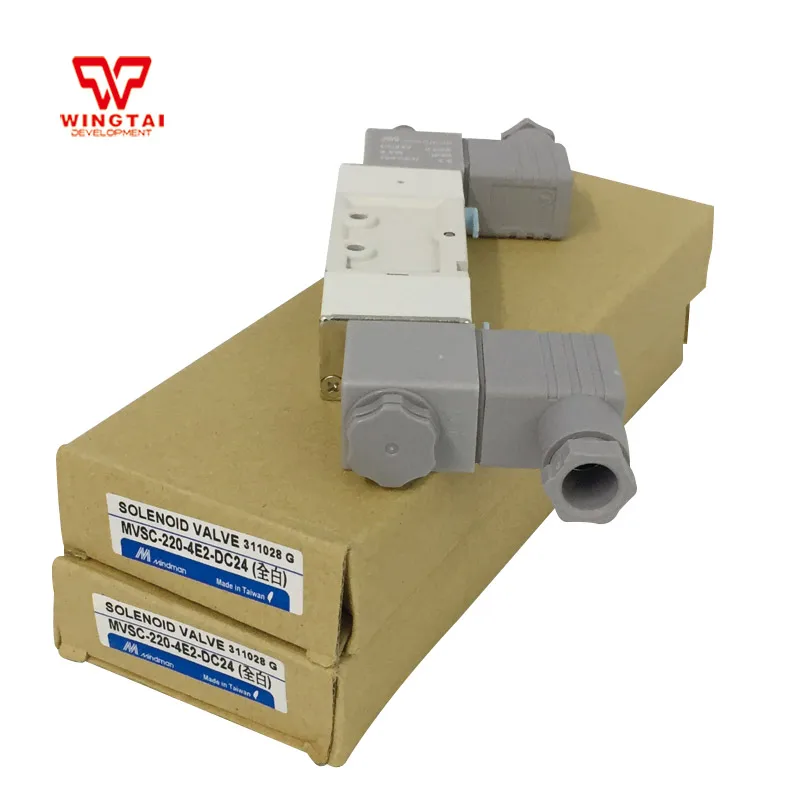 

Made in Taiwan Mindman solenoid Valve MVSC-220-4E2 DV24C