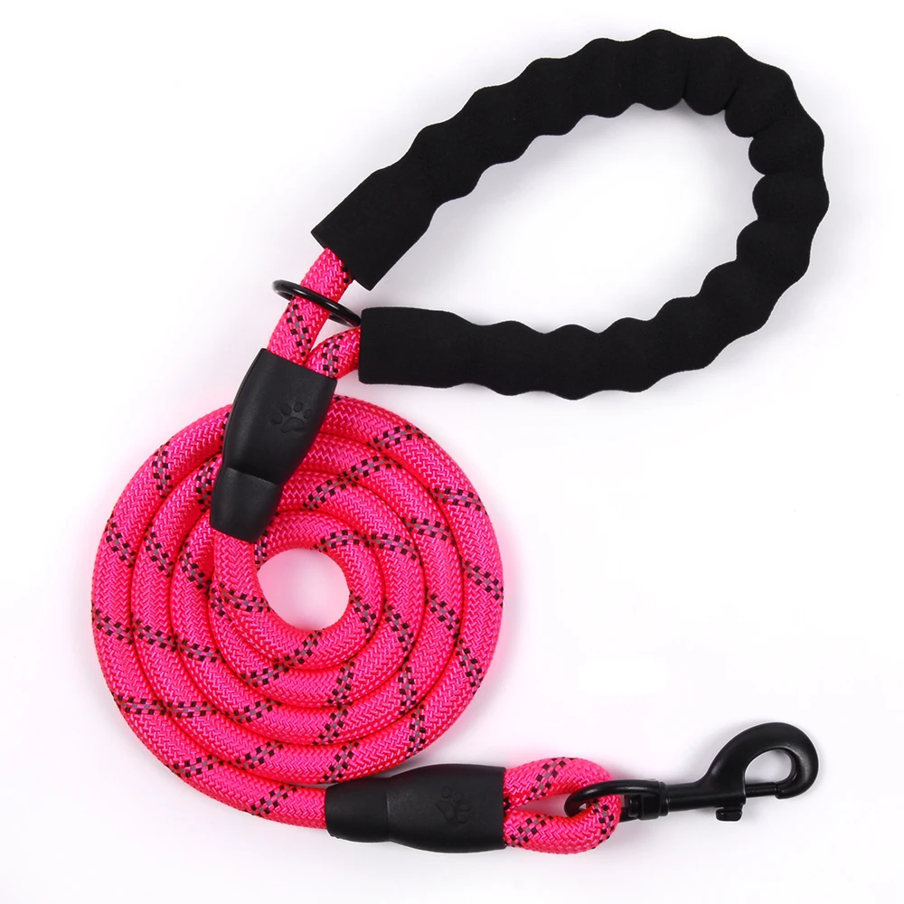 Dog Leash Nylon Pet Dog Leash Rope Pet Lead Reflective Dog Leashes For Large Medium Dogs Collar Harness Pet Leash Product JW0056 (34)
