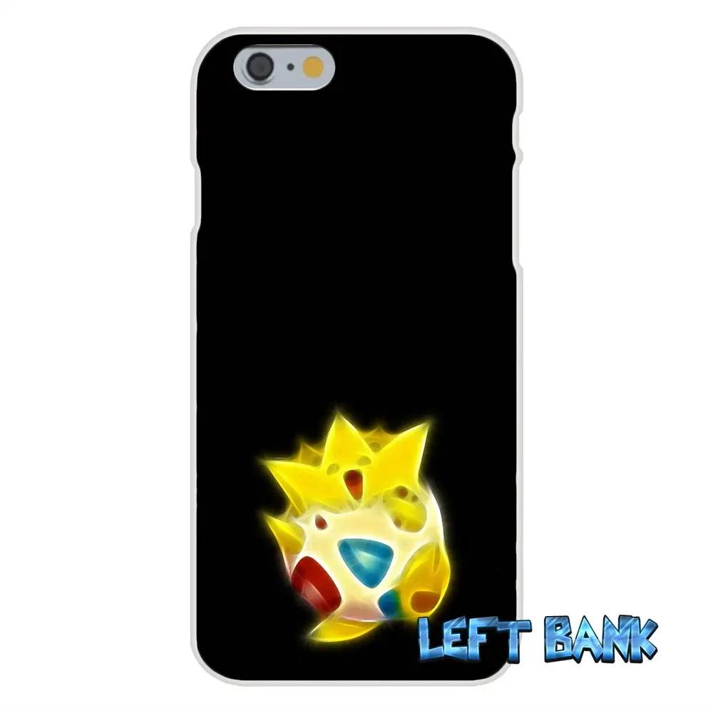 Для iPhone 4 4S 5 5S 5C SE 6 6S 7 Plus Best Togepi Pokemons Pattern Мягкий Силиконовый ТПУ прозрачный