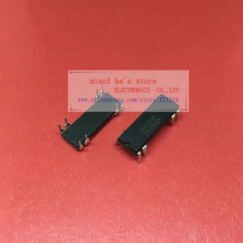 [ 5pcs/lot ] ISO124P IS0124P ISO124 IS0124 DIP8 isolation amplifier new