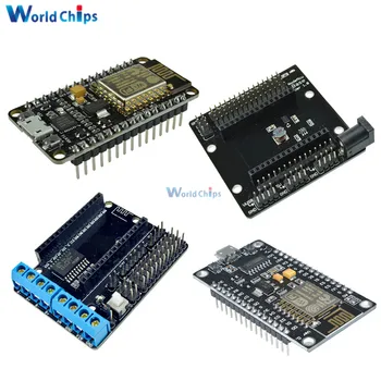 

ESP8266 CH340 CH340G NodeMcu V3 Wireless WIFI Module Connector Development Board ESP-12E Micro USB ESP8266 CP2102 Based L293D