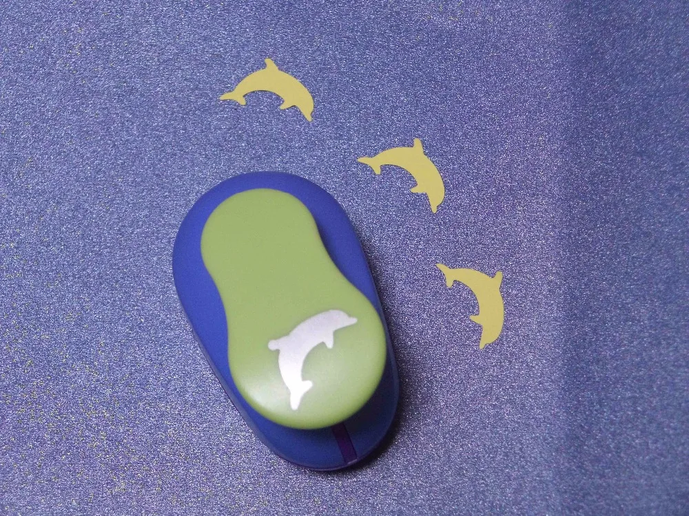 

2-2.5cm diameter dolphin cutter EVA foam craft punch paper punch cutter for greeting card handmade ,Scrapbook diy puncher