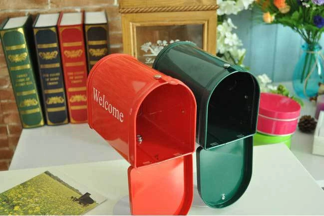 New Arrival Zakka Photo Props Home Decoration Mailbox With Stand Storage For Letter Box Greeting Post Card Free Shipping Decorative Mailbox Numbers Decormailbox Paintings Aliexpress