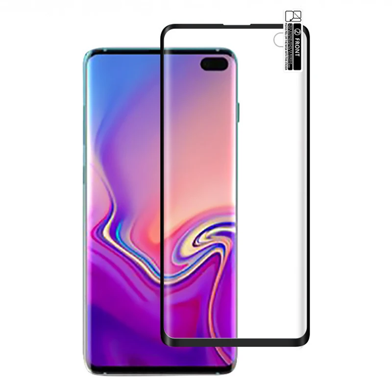 3 шт Мягкие Пластик Экран протектор для Galaxy S10 S10+ S10e 3D полный охват высокая чувствительность, устойчивый к появлению отпечатков пальцев, Экран с пленочным покрытием - Цвет: Galaxy S10 Plus