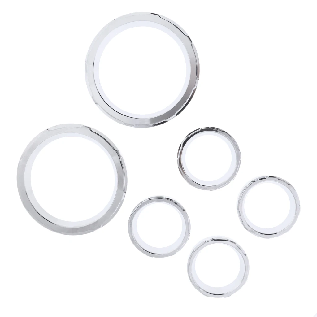4 Inch Speedometer 2 Inch Gauge Burst Bezel Kit for 1996-2013  / / Road Glide &Trike