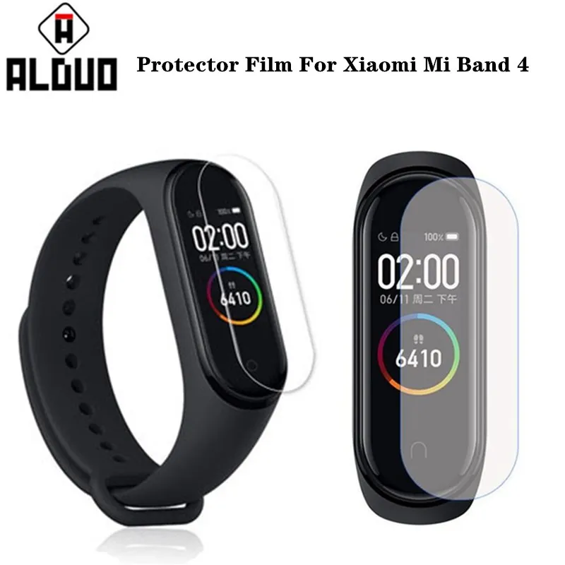 

10pcs Mi Band 4 Screen Protector Film For Xiaomi Mi Band 4 Smart Wristband Soft TPU Full Screen Protector For MiBand 4 Bracelet
