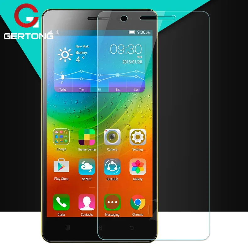 

GerTong Tempered Glass For Lenovo Vibe Shot Z90 K5 Plus K3 Note A319 P70 S850 S90 S60 A7000 K50 T5 Screen Protector